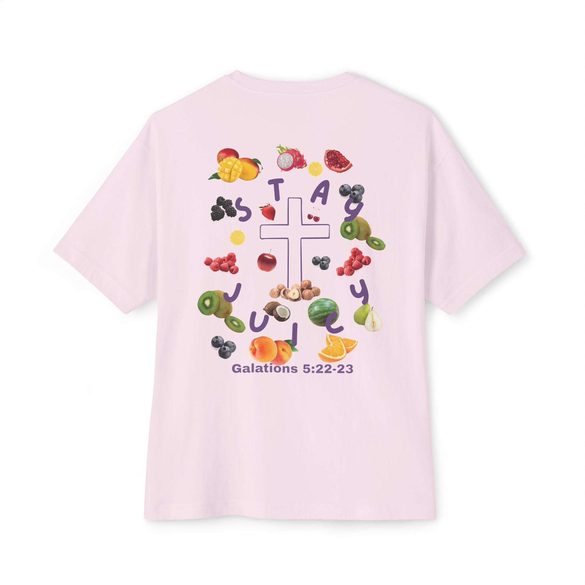 Stay Juicy Unisex Oversized Boxy Tee