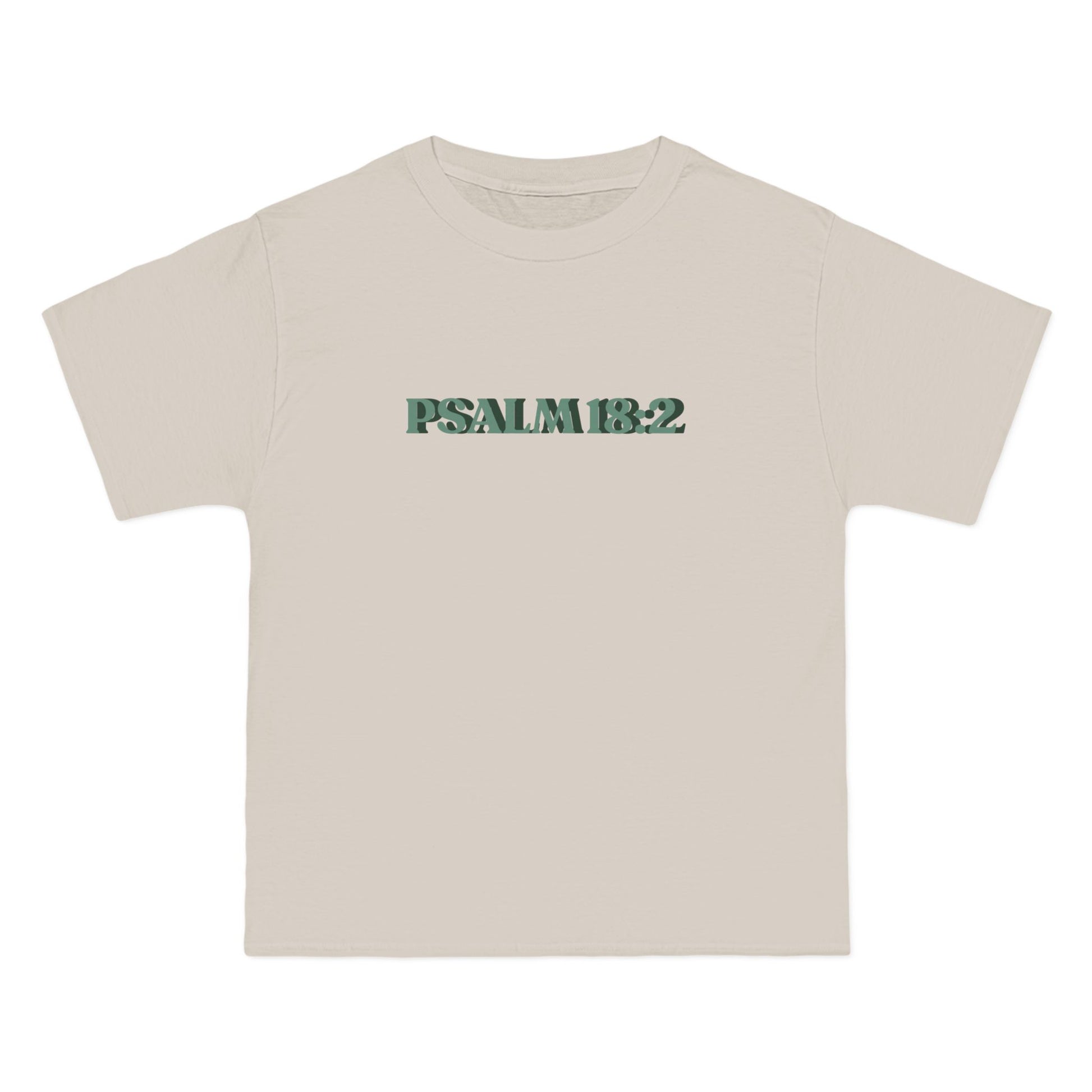 Faith-Inspired Short-Sleeve T-Shirt | Psalm 18:2 | Everyday Wear