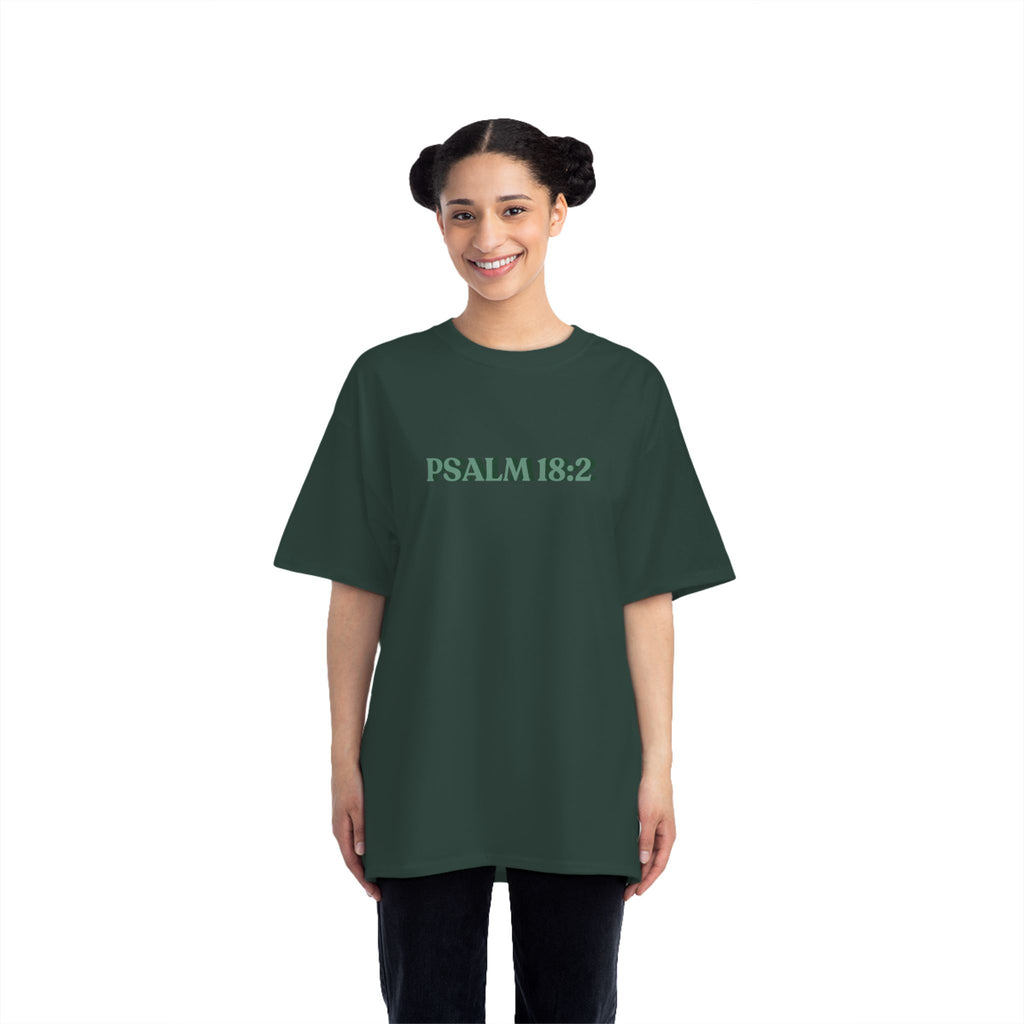 Faith-Inspired Short-Sleeve T-Shirt | Psalm 18:2 | Everyday Wear