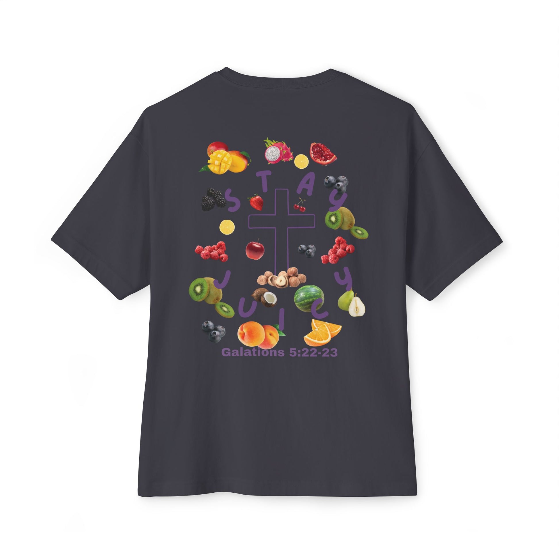 Stay Juicy Unisex Oversized Boxy Tee