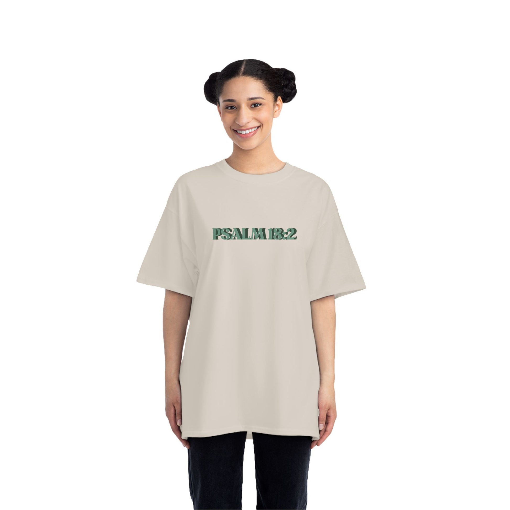 Faith-Inspired Short-Sleeve T-Shirt | Psalm 18:2 | Everyday Wear