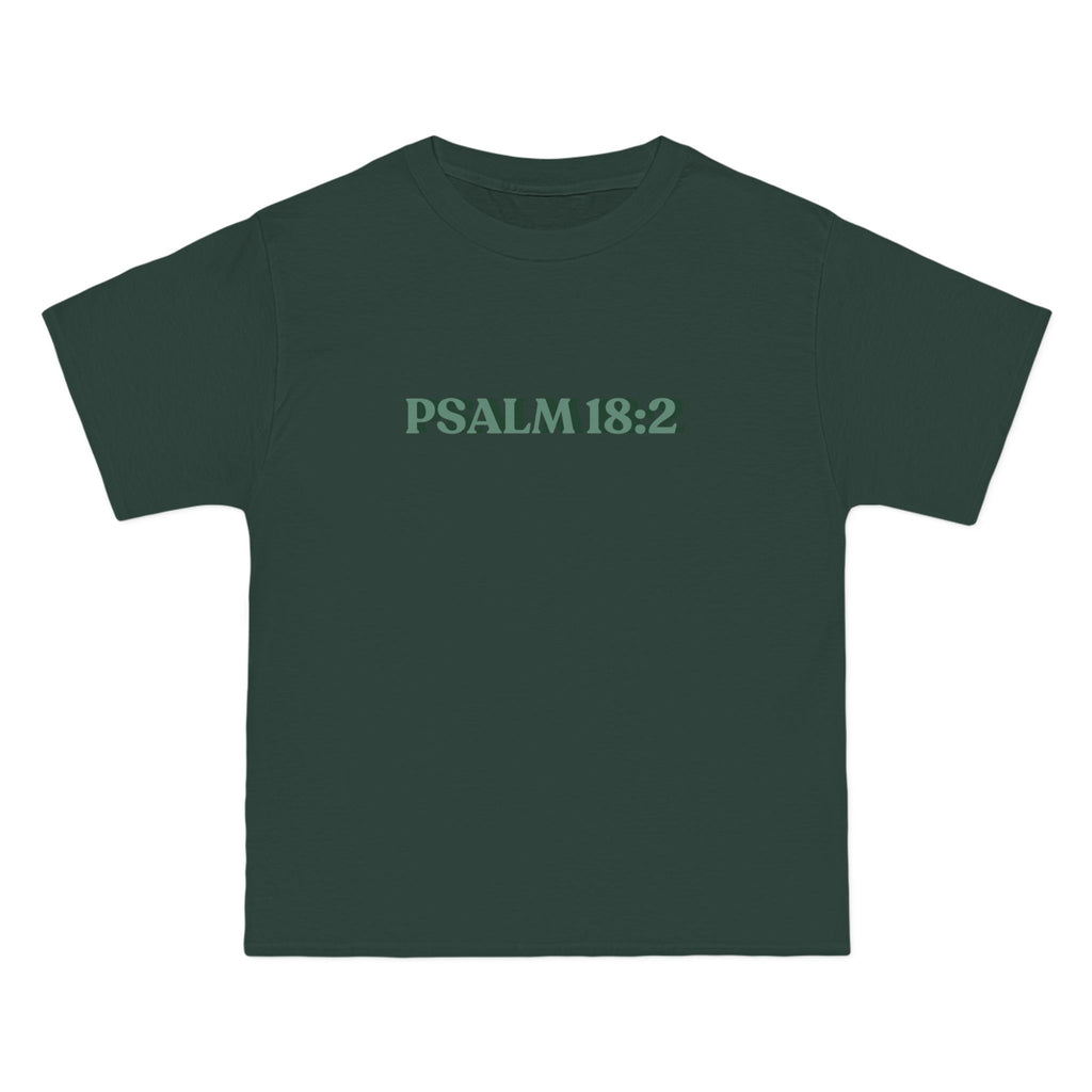 Faith-Inspired Short-Sleeve T-Shirt | Psalm 18:2 | Everyday Wear