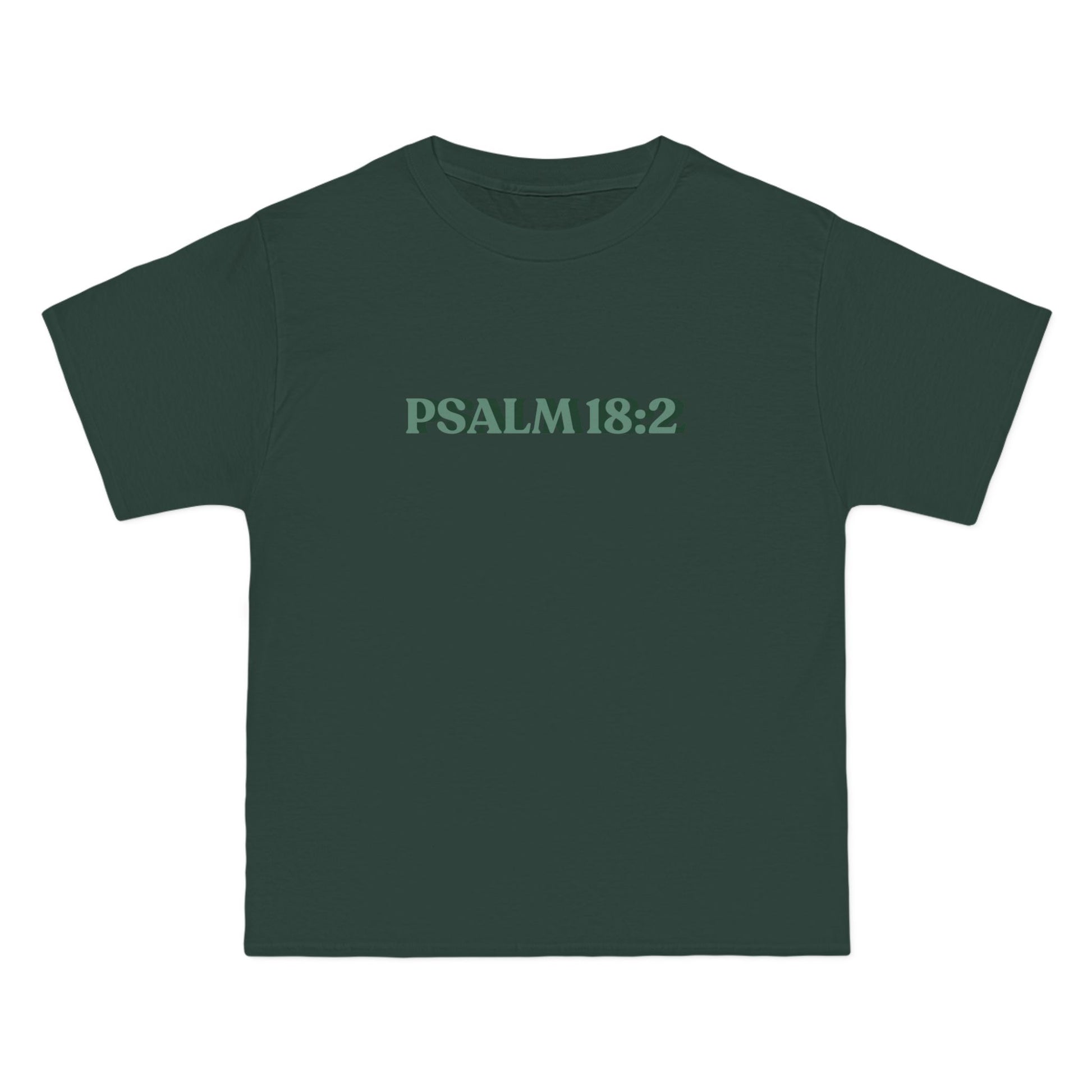 Faith-Inspired Short-Sleeve T-Shirt | Psalm 18:2 | Everyday Wear